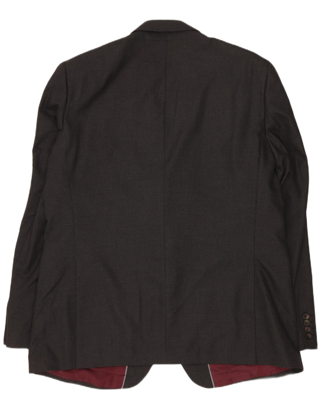 Marks & Spencer Herre 2-knaps blazerjakke UK 46 XL Grå Polyester