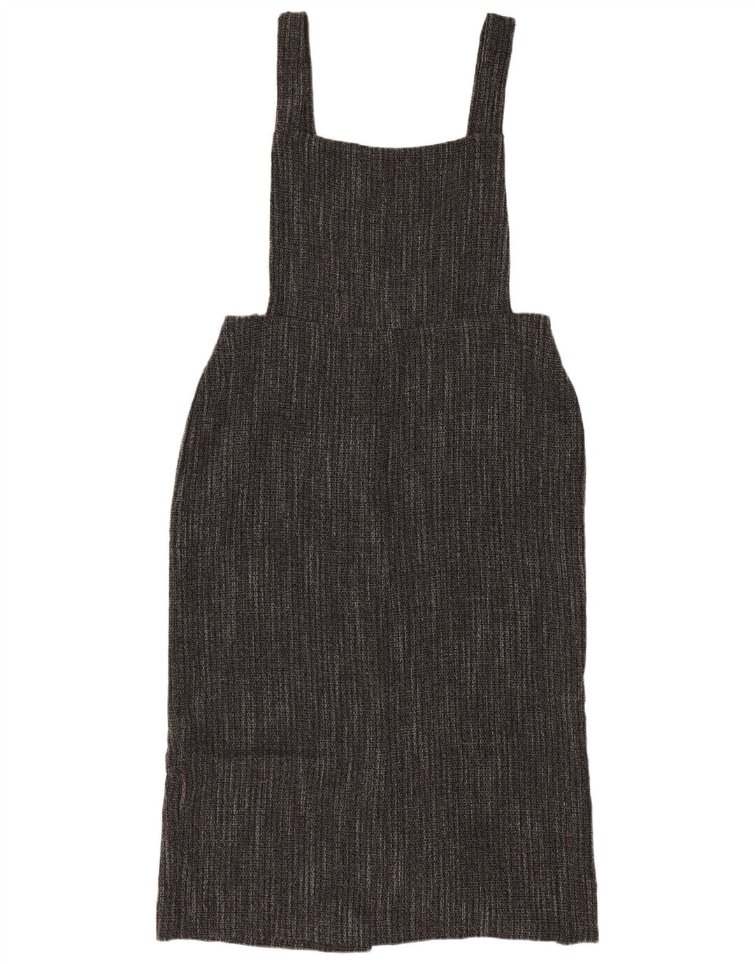 Topshop Dame Pinafore Dress UK 10 Small Grå Polyester