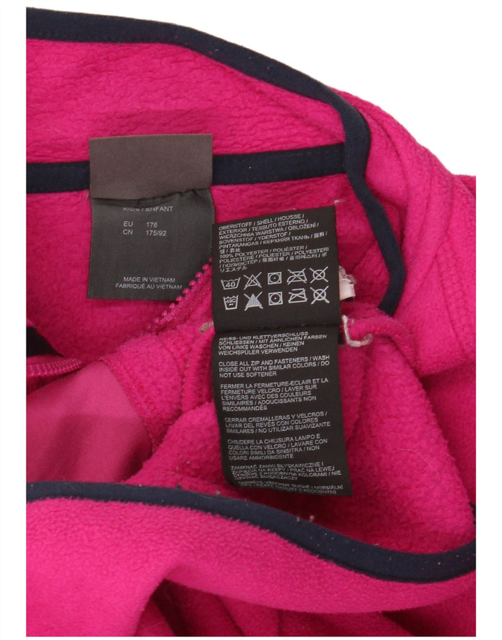 JACK WOLFSKIN Pige Fleecejakke 15-16 År Pink Polyester