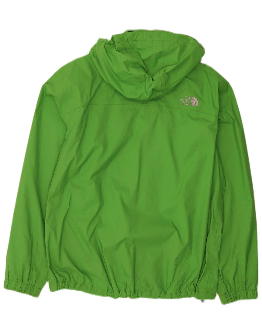 The North Face Regnjakke med hætte til mænd UK 36 Lille grøn nylon