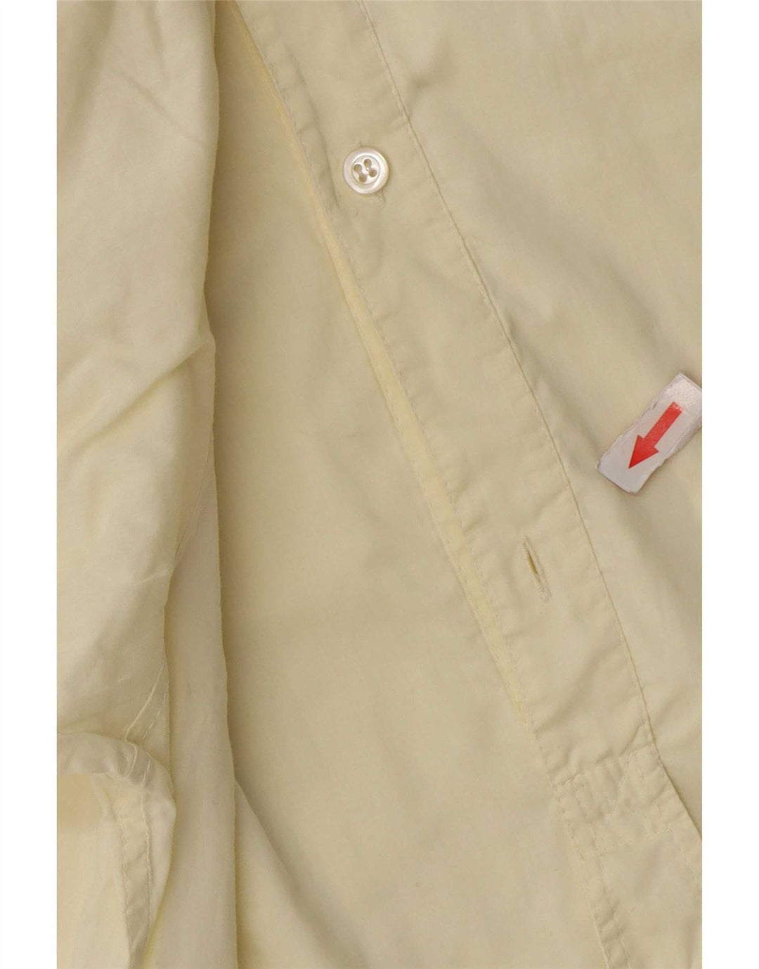 Umberto Ginocchietti Herre Kortærmet Pullover Shirt IT 52 Stor Gul