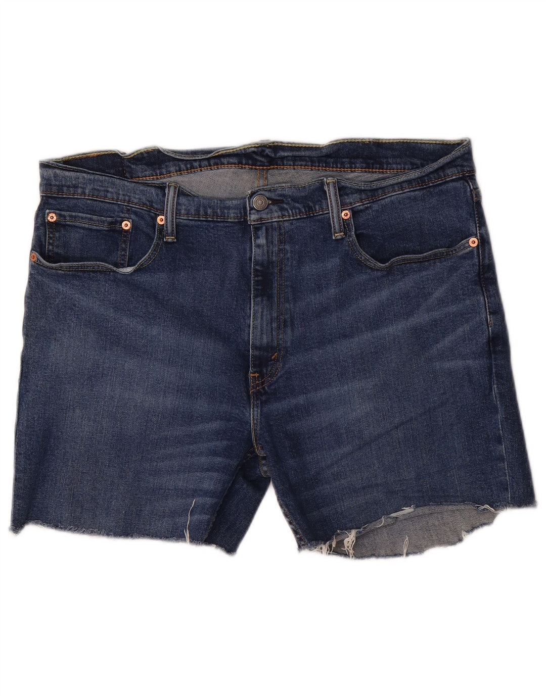 LEVI'S Herre 559 Denim Shorts W38 XL Blå Bomuld