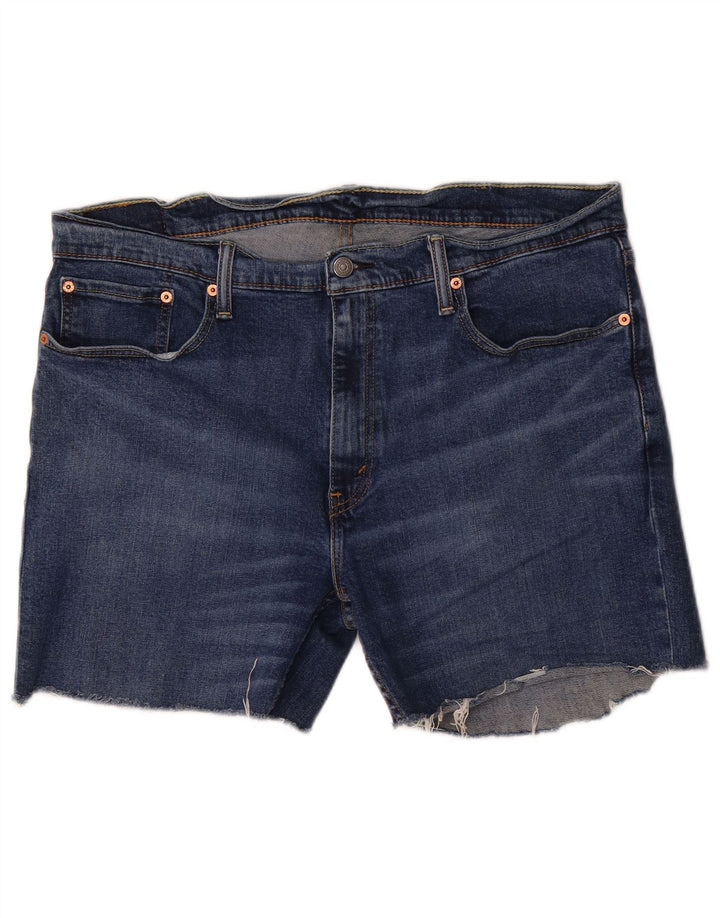 LEVI'S Herre 559 Denim Shorts W38 XL Blå Bomuld