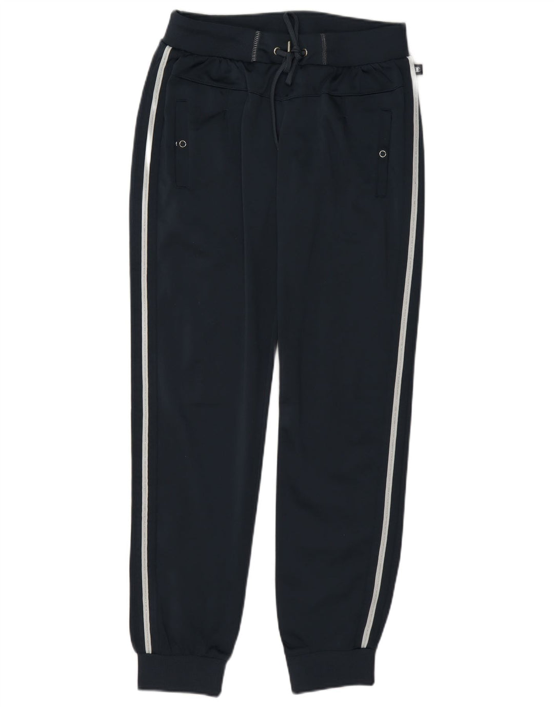 Champion Womens Tracksuit Trousers Joggers UK 12 Medium Navy Blue