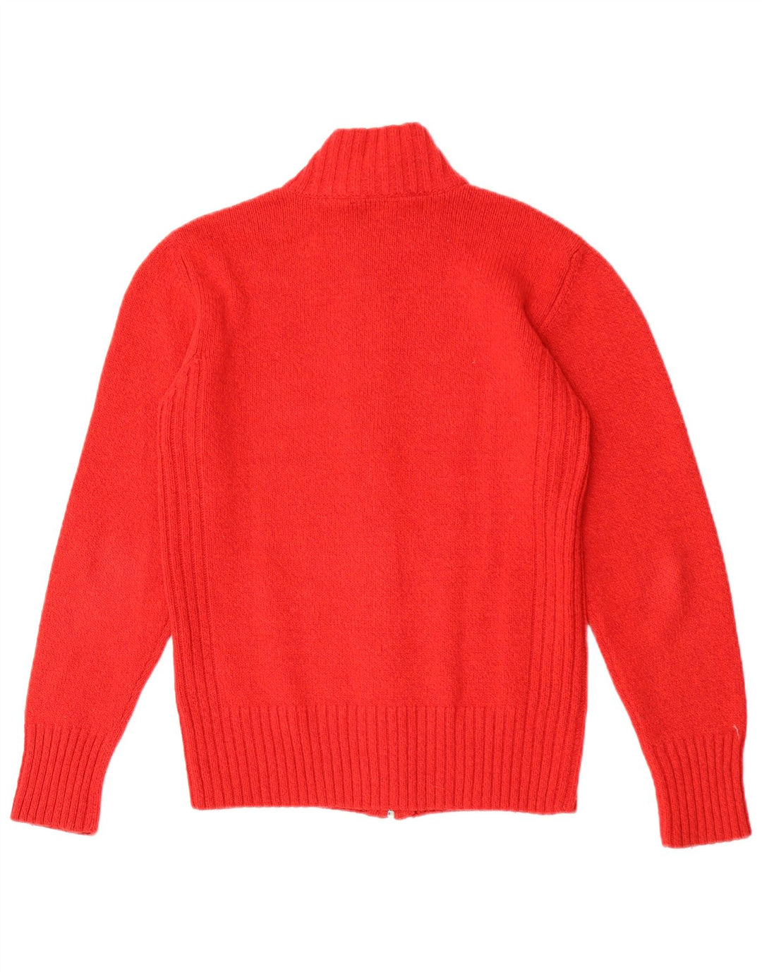 Datch Kvinders grafisk cardigantrøje UK 14 Medium Rød Polyester