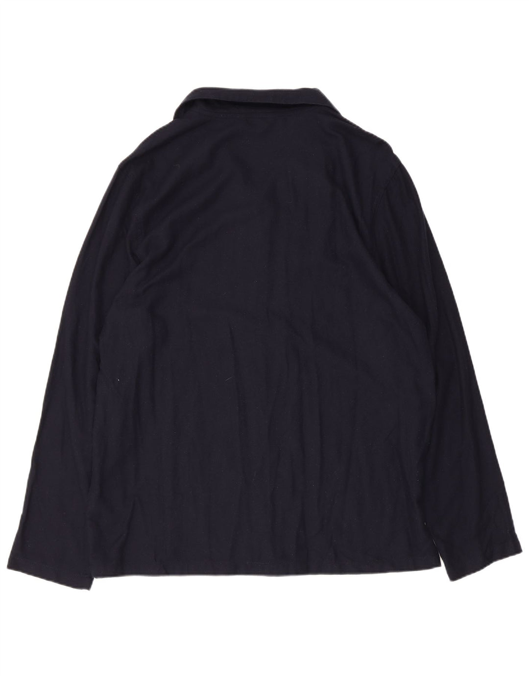 Tommy Hilfiger Herreskjorte Stor marineblå ternet viskose
