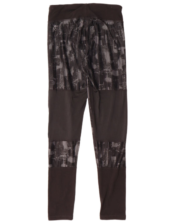 Puma Girls Leggings 13-14 år Sort Geometrisk