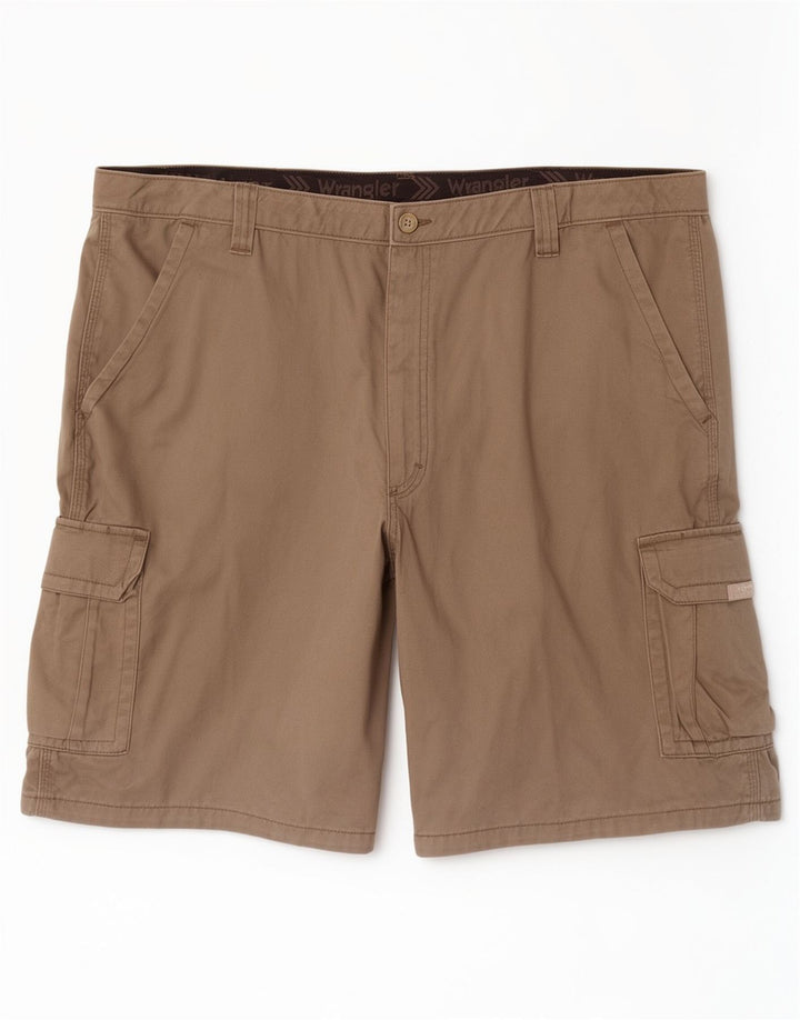 Wrangler Herre Cargo Shorts XL W42 Grå Bomuld