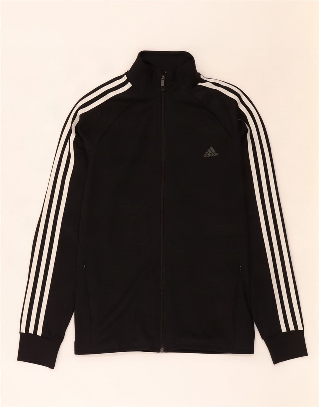 Adidas Dame Climalite Træningsdragt Topjakke UK 12/14 Medium Sort
