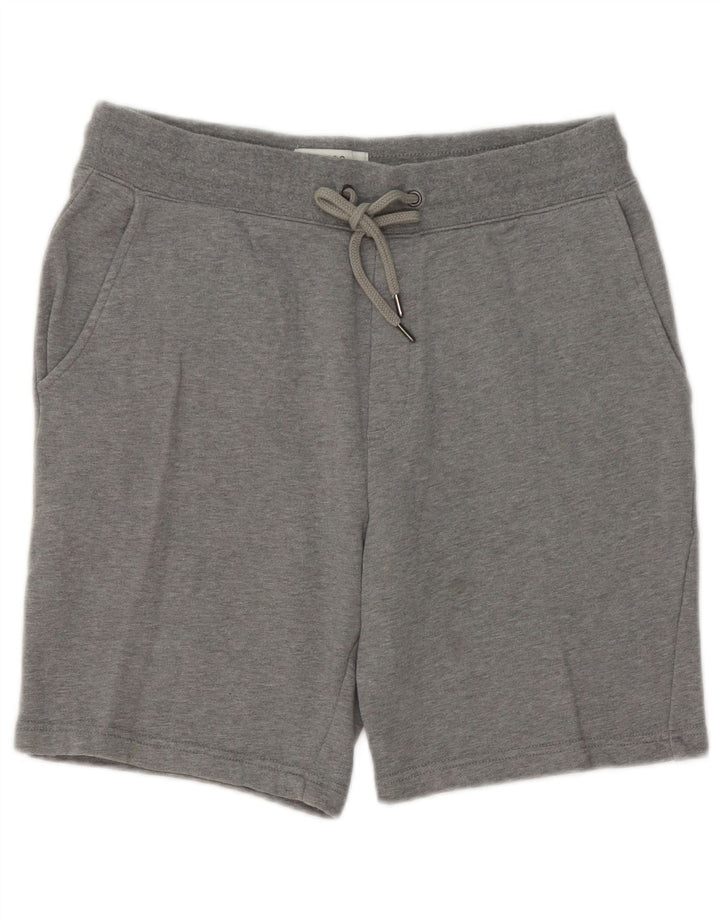 Marks & Spencer Herre Regular Fit Sportshorts mellemgrå bomuld