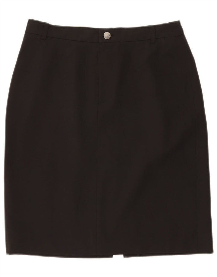 Exte Womens Ittierre Pencil Skirt IT 44 Medium W30 Sort Polyester