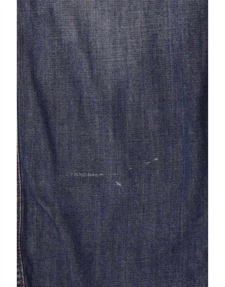 Timberland Herre Slim Fit denimskjorte Stor blå bomuld