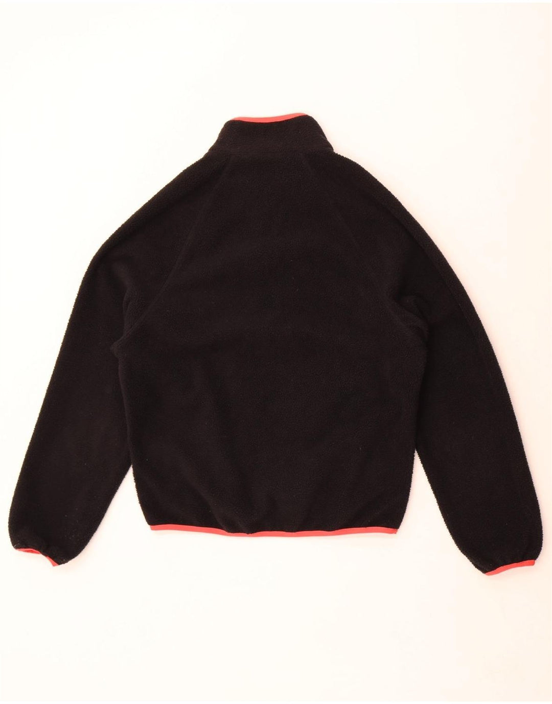 Adidas Dame Oversized Fleecejakke UK 6 XS Sort Polyester