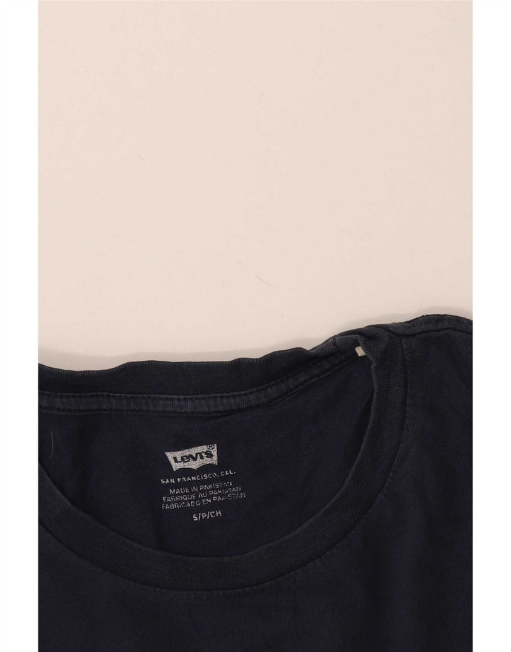 Levi's Herre grafisk T-shirt top lille marineblå