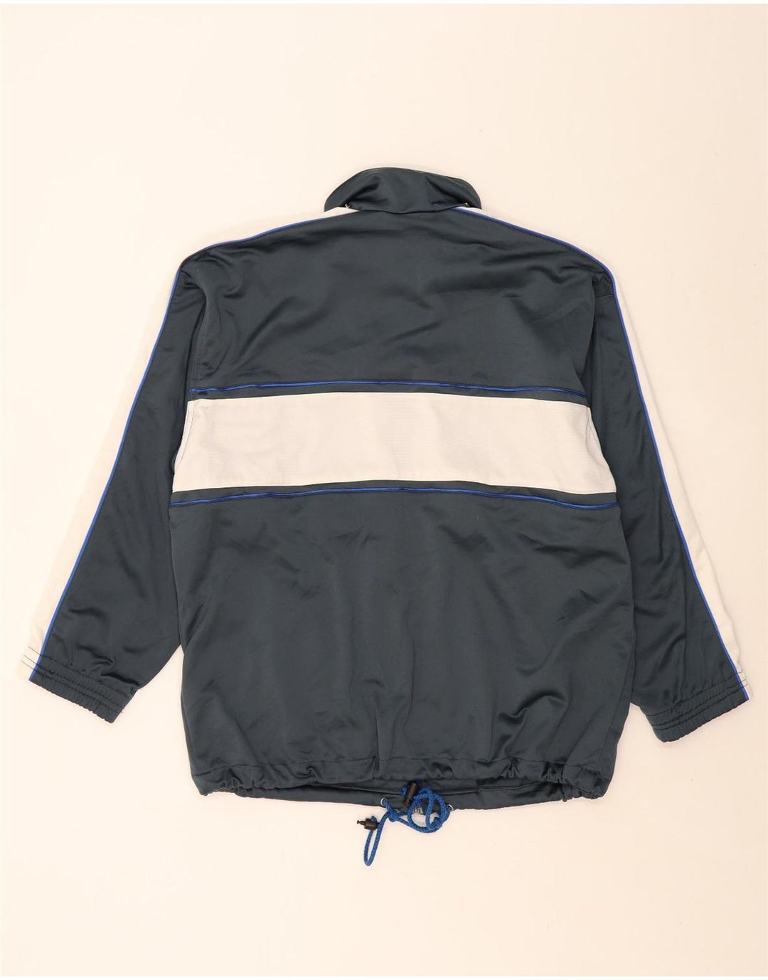 DIADORA Mens Tracksuit Top Jacket Medium Grey Colourblock Polyester Vintage Diadora and Second-Hand Diadora from Messina Hembry 