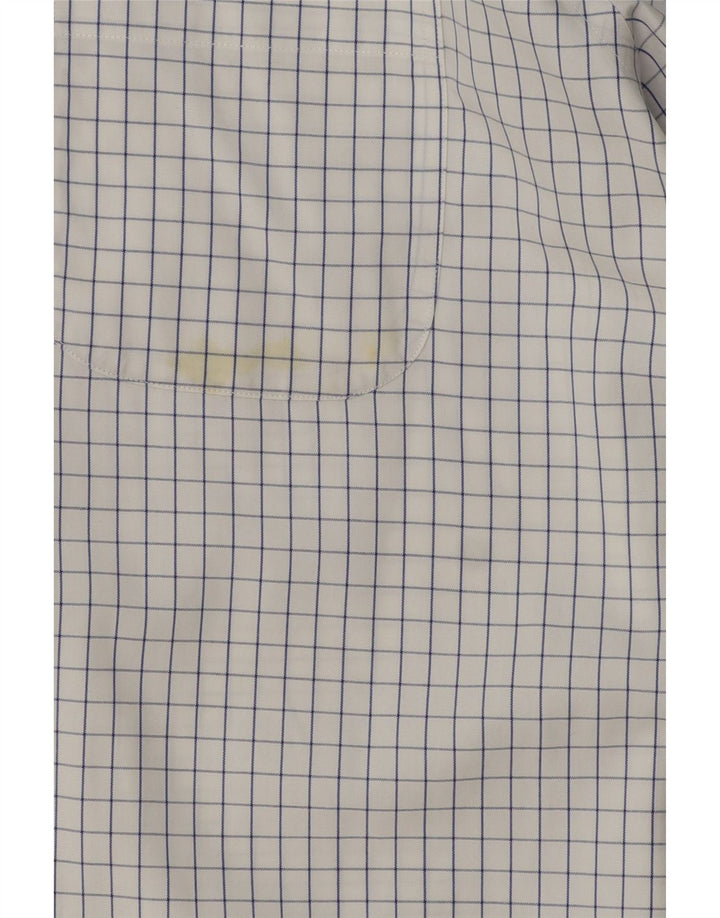 Brooks Brothers Herre Traditional Fit skjorte størrelse 15 1/2 Medium White Check