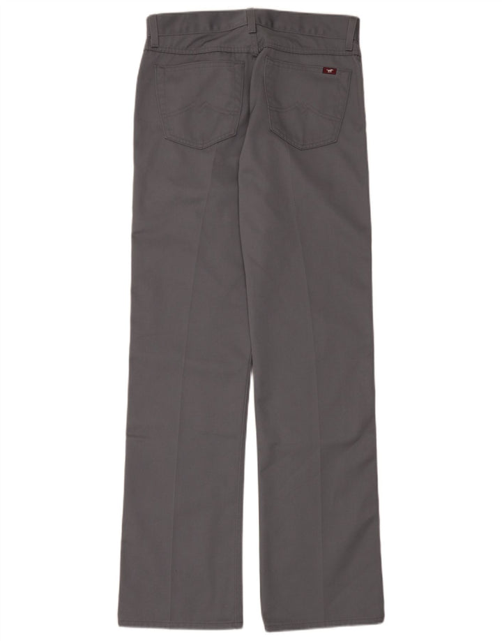 Mustang Herre Bootcut Casual Bukser W33 L34 Grå Polyester