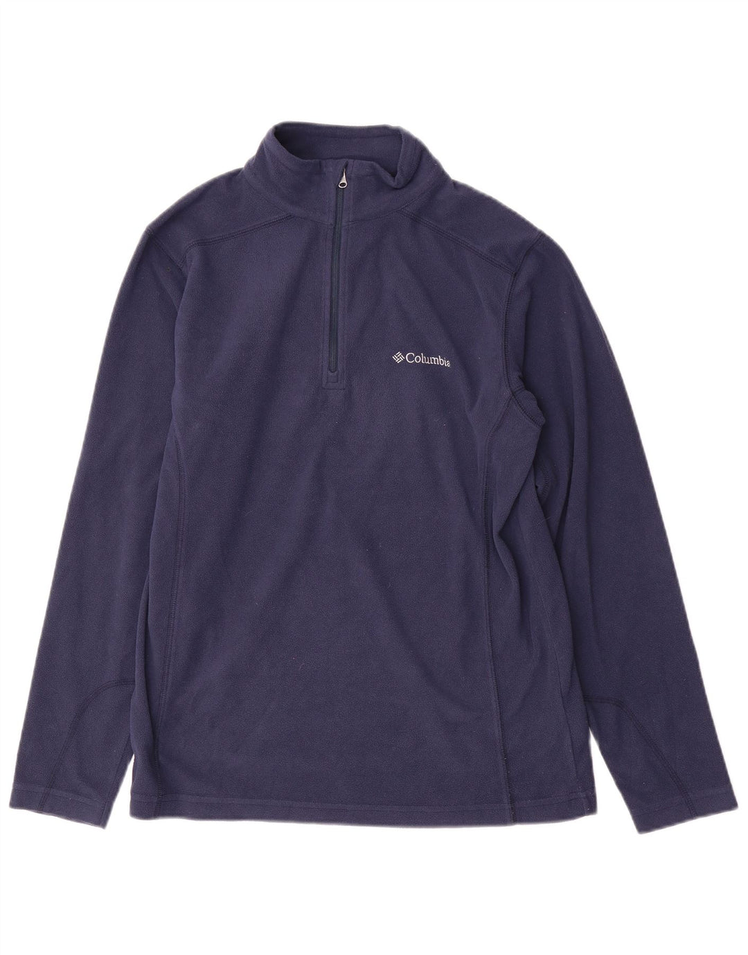 Columbia Herre lynlås hals Fleece Jumper lille marineblå polyester