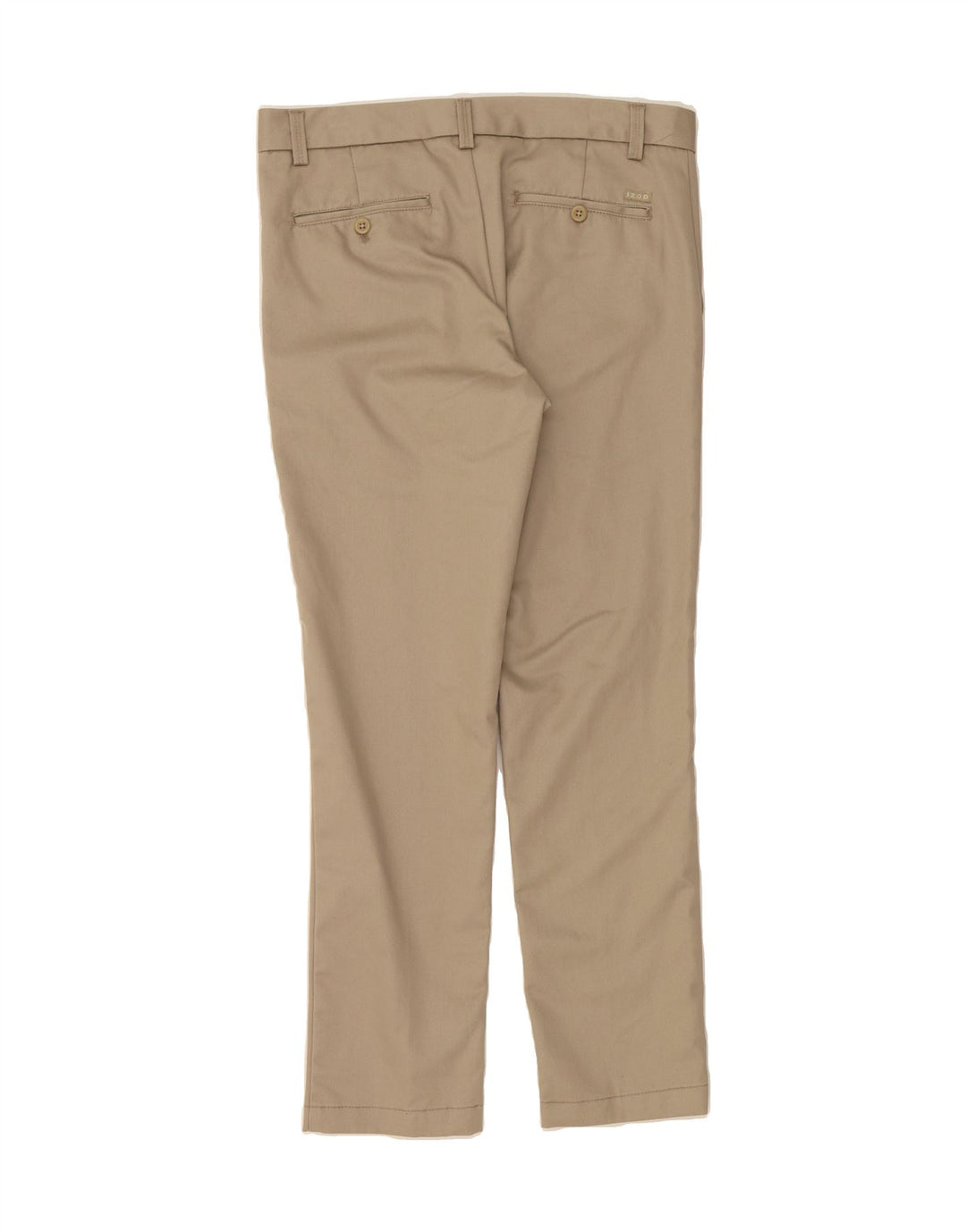 IZOD Mens Slim Chino Trousers W30 L29 Beige Cotton Vintage Izod and Second-Hand Izod from Messina Hembry 