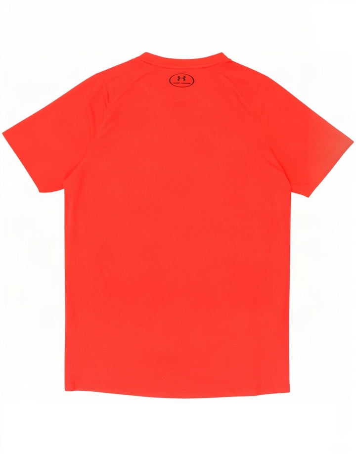 Under Armour Herre Heat Gear T-Shirt Top Lille Rød