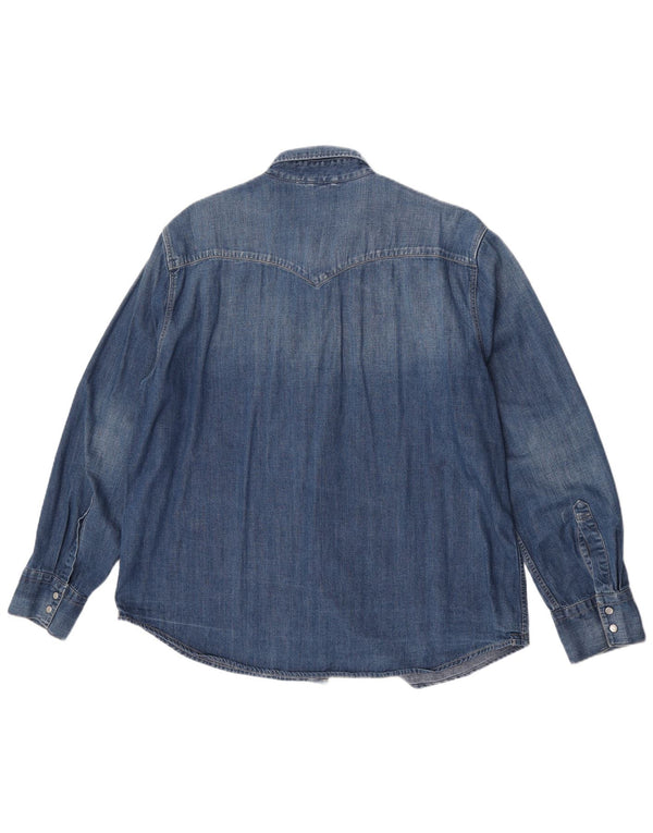 Levi's Denimskjorte til mænd 2XL blå bomuld