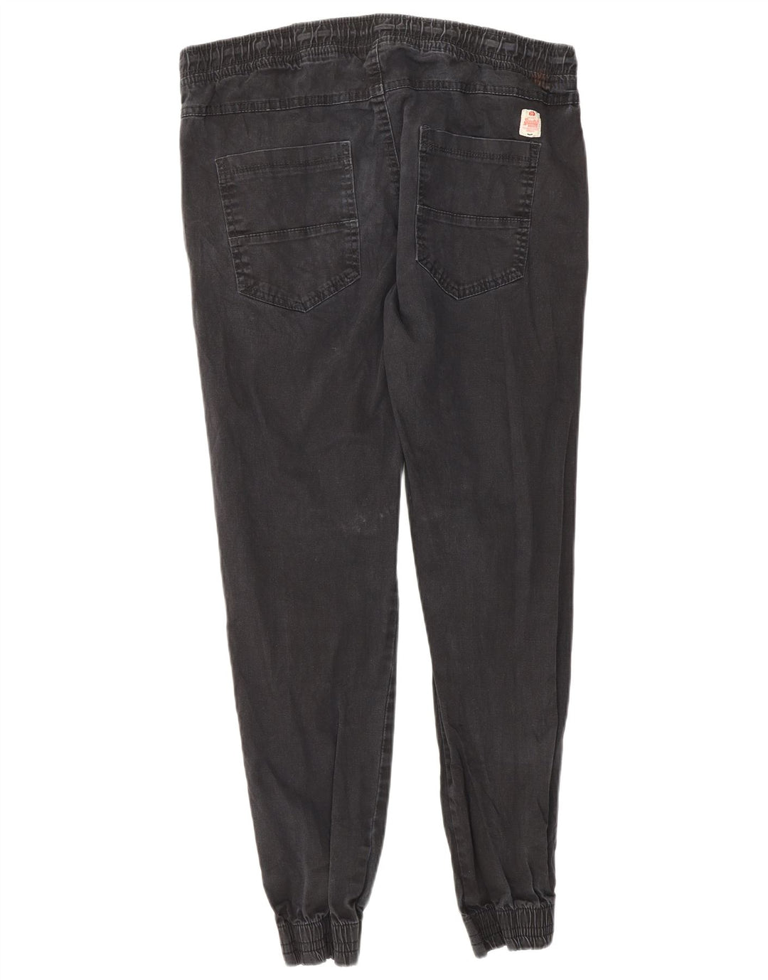 SUPERDRY Joggers til mænd Casual Bukser W36 L30 Sort bomuld
