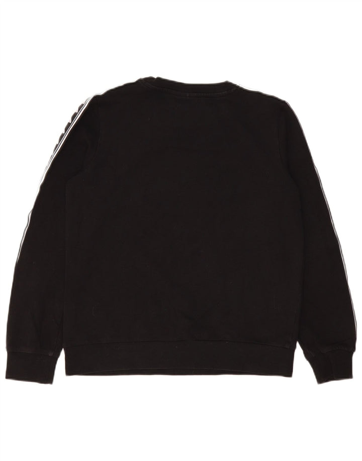 Ellesse Heritage Graphic Sweatshirt Jumper Small Black Colourblock