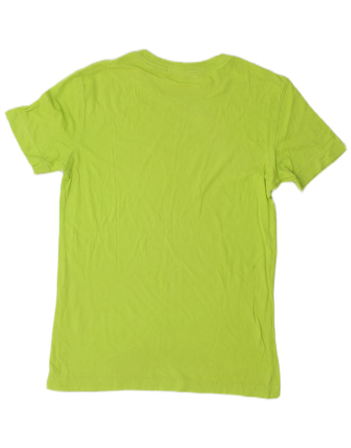 CALVIN KLEIN JEANS Mens T-Shirt Top XS Green