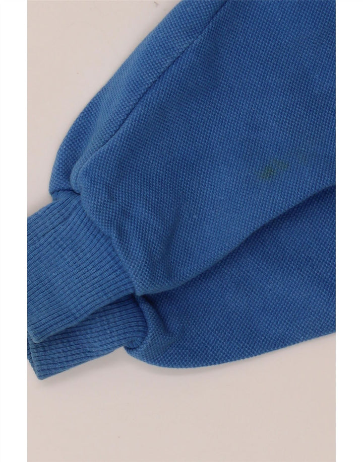 C & A Sweatshirt med lynlås til mænd IT 48/50 Mellemblå bomuld