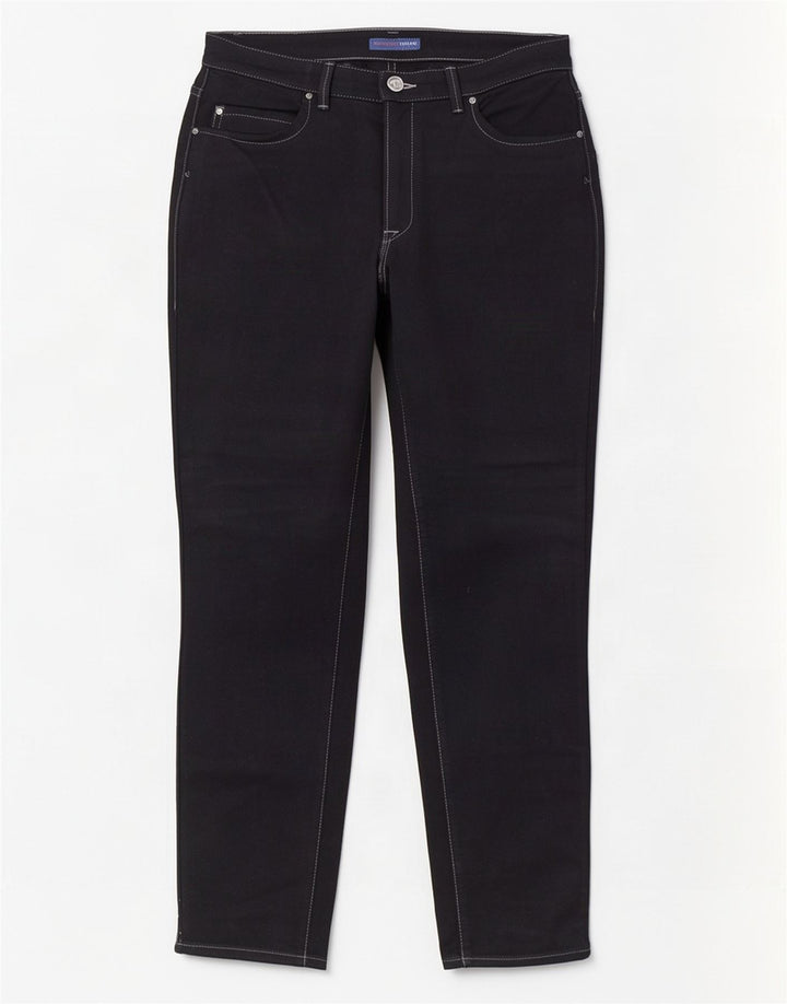 Trussardi Slim Jeans til kvinder W28 L27 Sort
