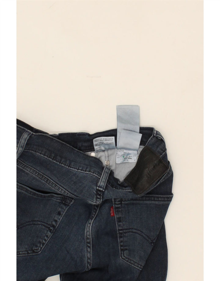 LEVI'S Womens 511 Slim Jeans W27 L32  Navy Blue Cotton Vintage Levi's and Second-Hand Levi's from Messina Hembry 
