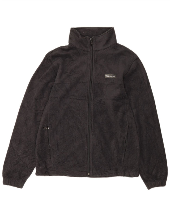Columbia Herre Fleecejakke UK 38 Medium Sort Polyester