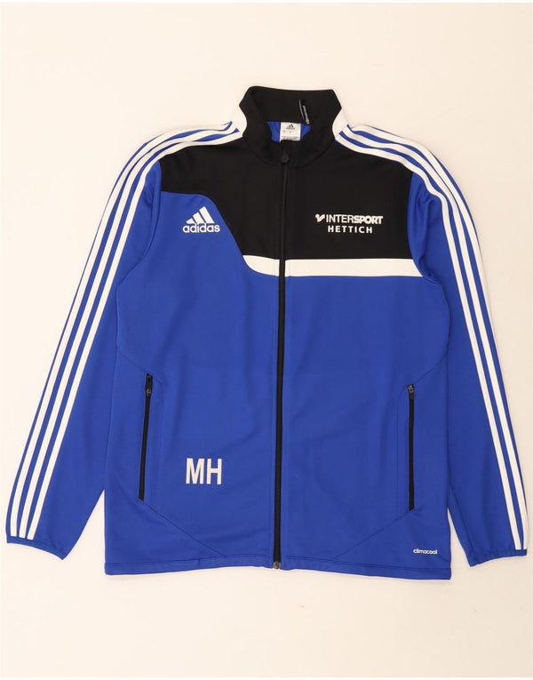 Adidas Herre Climacool Grafisk træningsdragt Topjakke Medium Blue Colourblock
