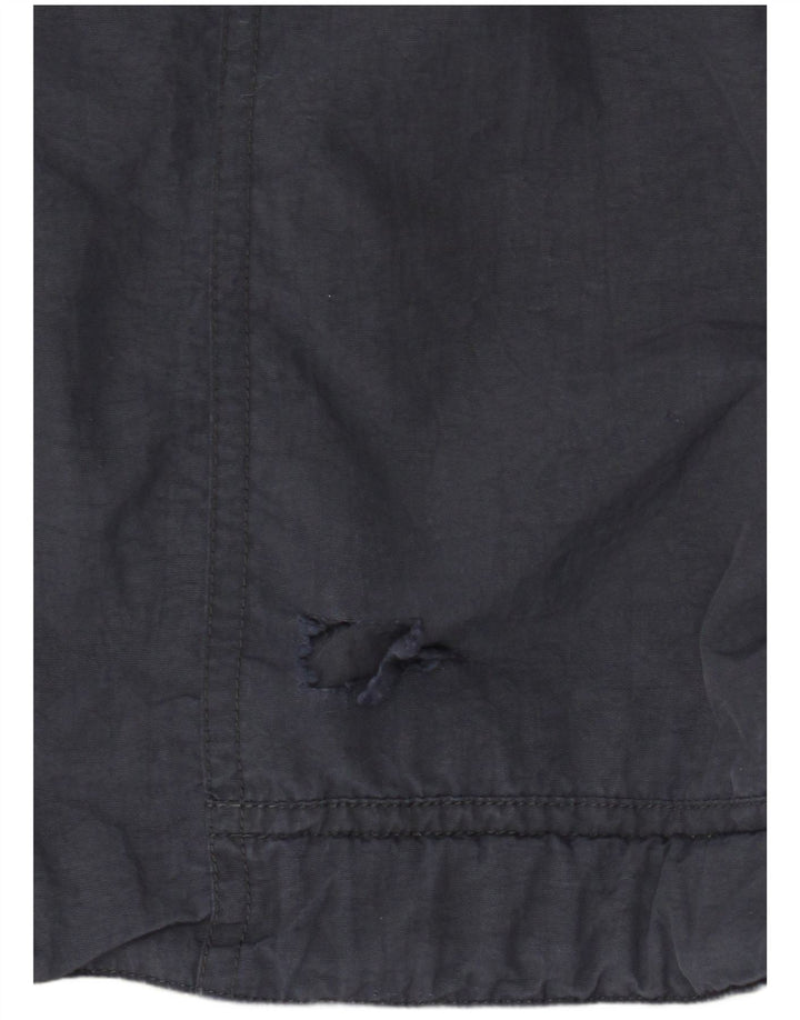 Adidas Bomber Jacket UK 40/42 Medium Navy Blue Colourblock Polyester