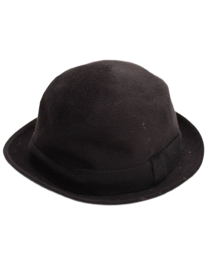 Borsalino Herre Bowler Hat Medium Sort Klassisk