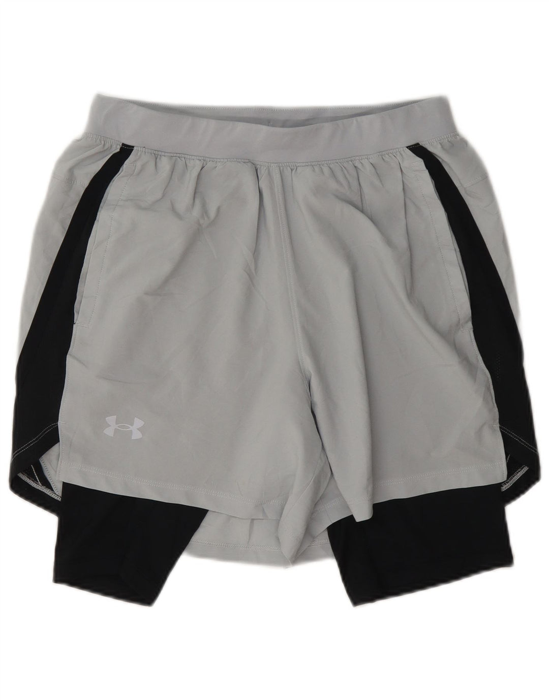 Under Armour Herre Sportshorts Medium Grey Colourblock