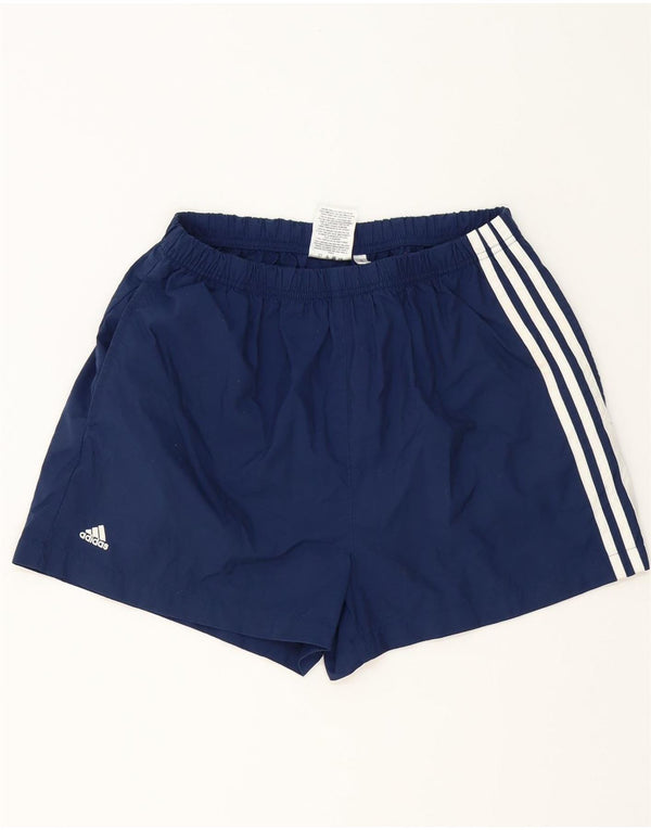 Adidas Mens Sport Shorts Medium Navy Blue Polyester