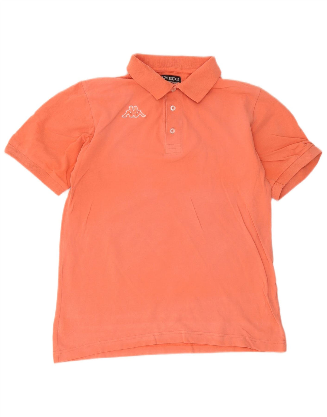 Kappa herre poloskjorte lille orange bomuld