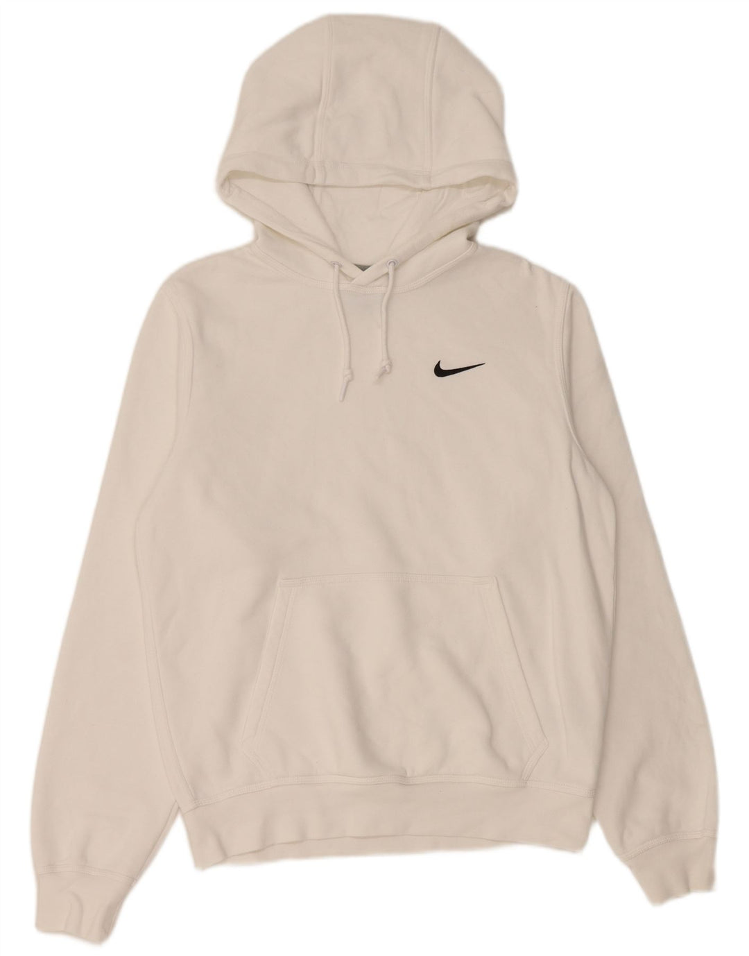 Nike hættetrøje til mænd, lille hvid bomuld