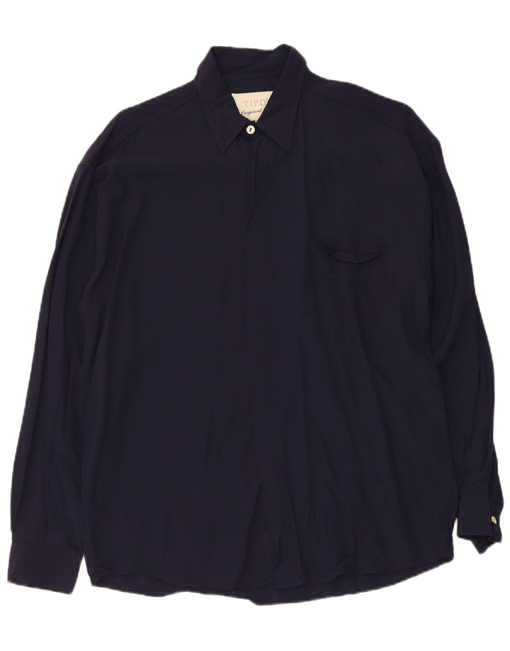 Tipo'S Herreskjorte Medium Navy Blue