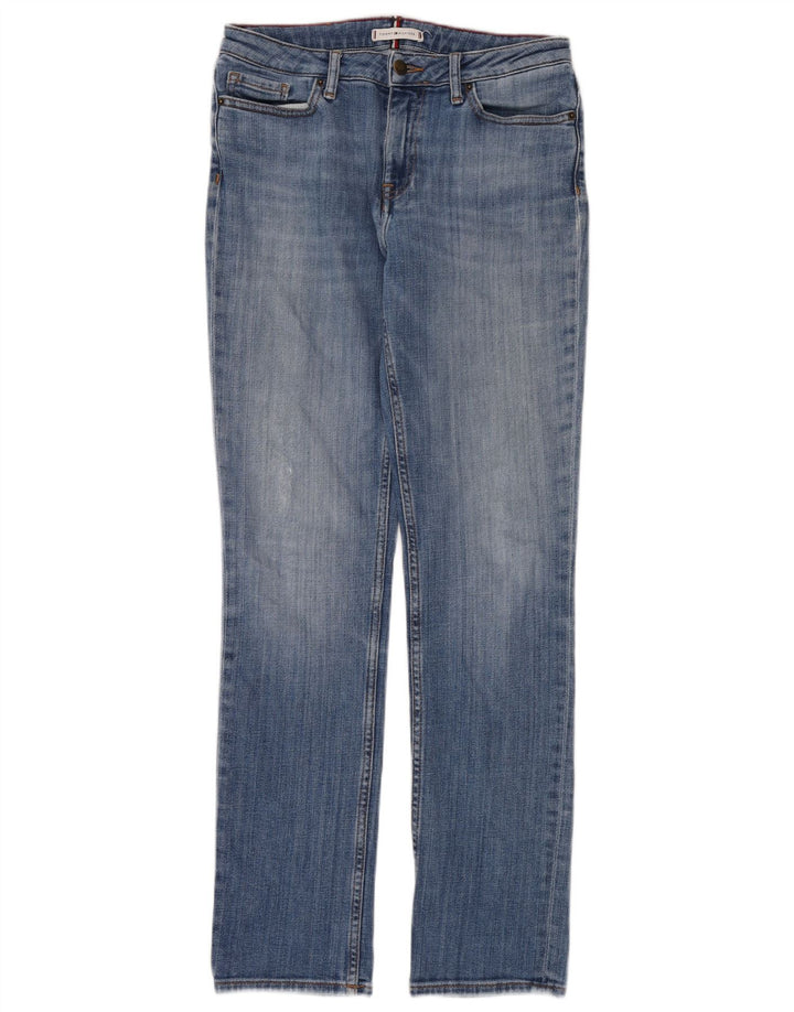 Tommy Hilfiger Dame Adam Slim Jeans W28 L32 Blå Bomuld