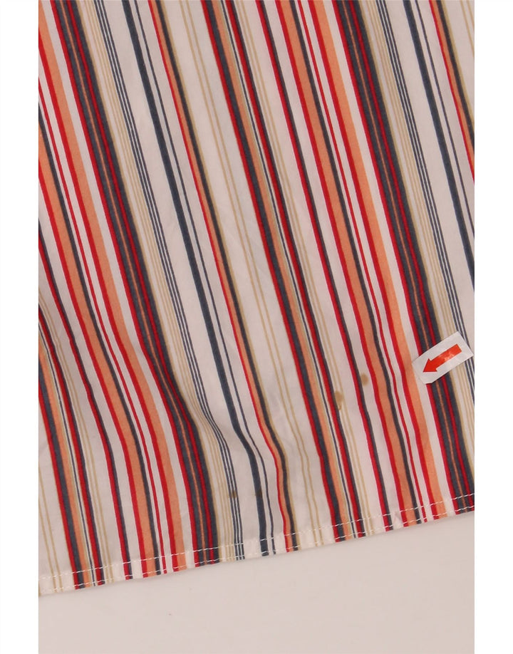 TOM TAILOR Kortærmet herreskjorte 2XL flerfarvet stribet bomuld