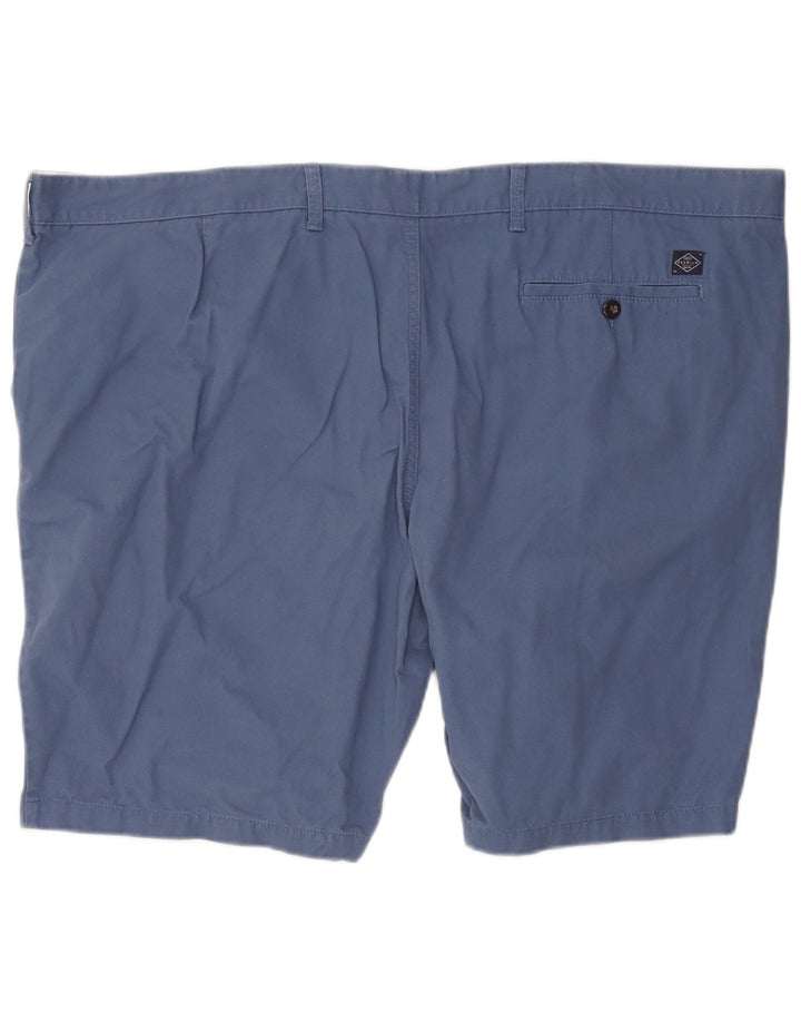 Marks & Spencer Herre Chino Shorts W48 4XL Blå Bomuld