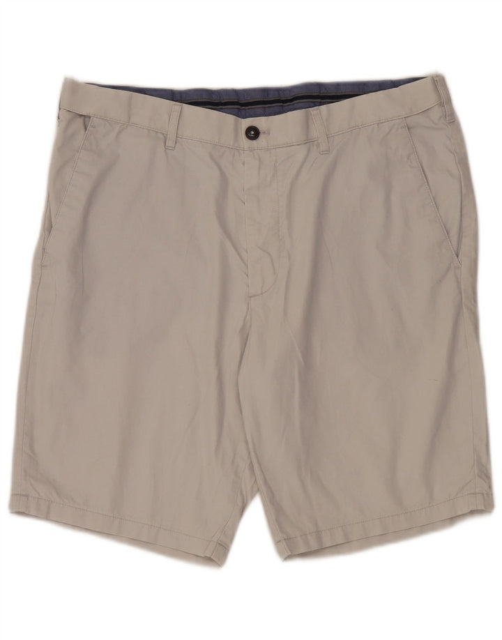 Marks & Spencer Chino Shorts til mænd W36 Large Grå Bomuld