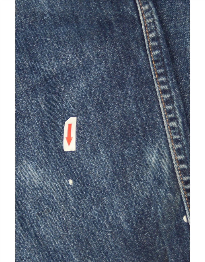 Levi's Herre 501 lige jeans W36 L27 blå bomuld