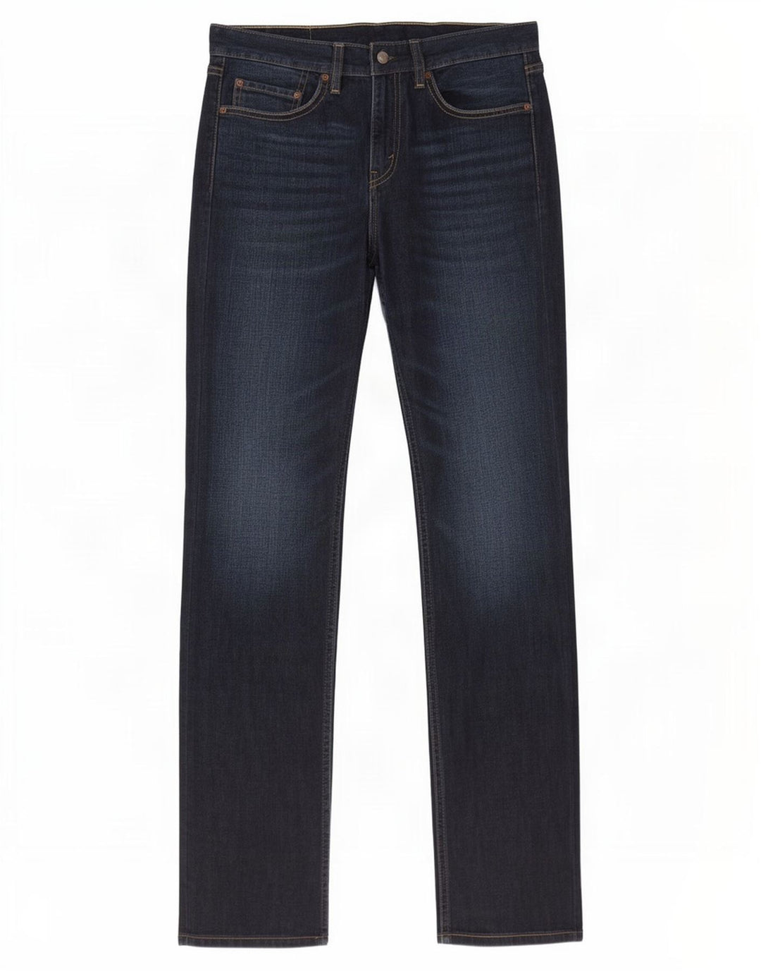 Levi's Herre 511 Slim Jeans W32 L34 Marineblå Bomuld