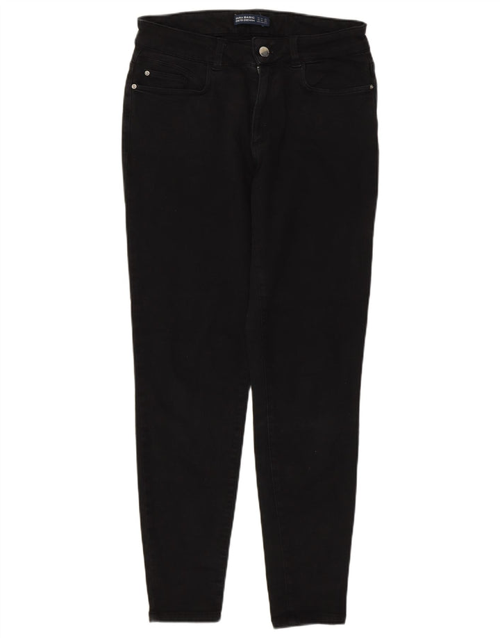 Zara Dame Skinny Jeans EU 40 Medium W30 L27 Sort