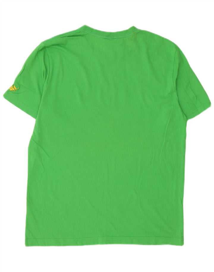 Puma Herre Usain Bolt Grafisk T-Shirt Top Medium Grøn Bomuld