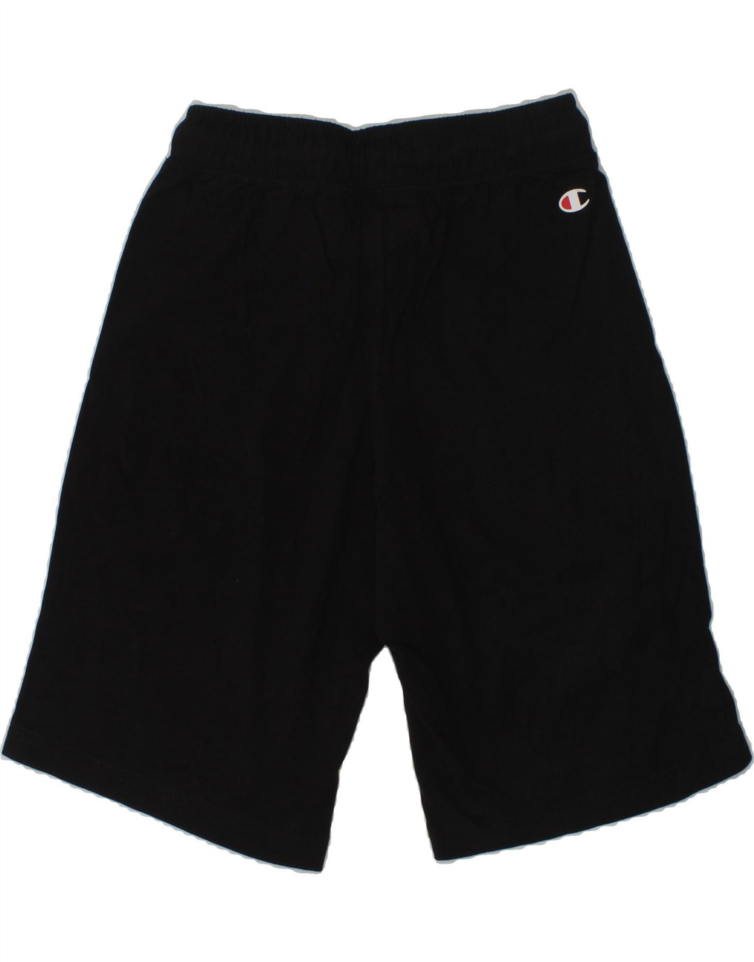 CHAMPION Boys Graphic Sport Shorts 7-8 Years Small  Black Cotton | Vintage Champion | Thrift | Second-Hand Champion | Used Clothing | Messina Hembry 