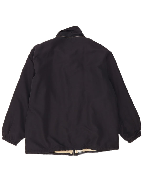 KAPPA Vendbar Herrejakke UK 40 Large Navy Blue Polyester